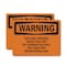 Signmission This Tank Contains Diesel Fuel For Off-Highway, 14 in W x Rectangle, Plastic OS-2PACK-WS-P-1014-L-12431 - alternate 1